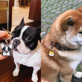 Fashion Personality Bell Pet Custom Nameplate