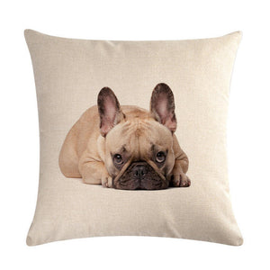 Simple Fashion Cute Pet Printing Pillowcase