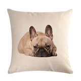 Simple Fashion Cute Pet Printing Pillowcase