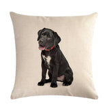 Simple Fashion Cute Pet Printing Pillowcase