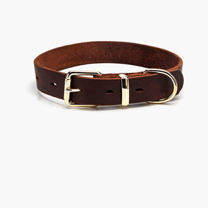Pet Fashion Casual Pure Cowhide Collar