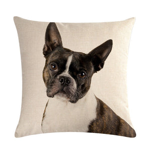 Simple Fashion Cute Pet Printing Pillowcase
