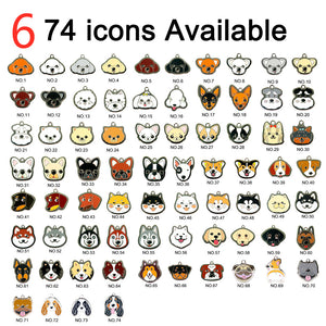Fashion Personality Bell Pet Custom Nameplate